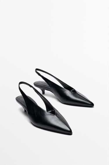 Slingback heels — Black 2