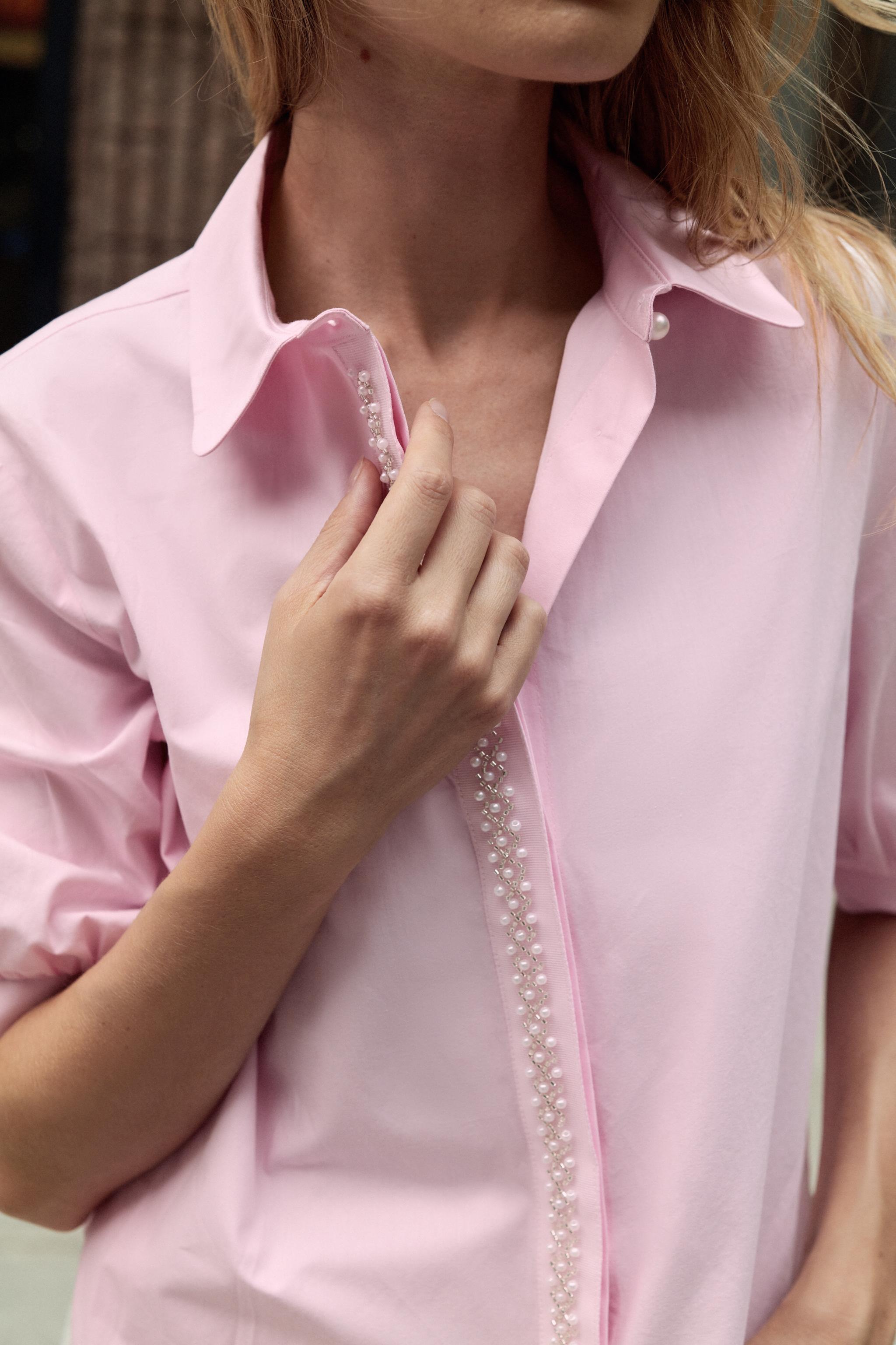 PEARL POPLIN SHIRT