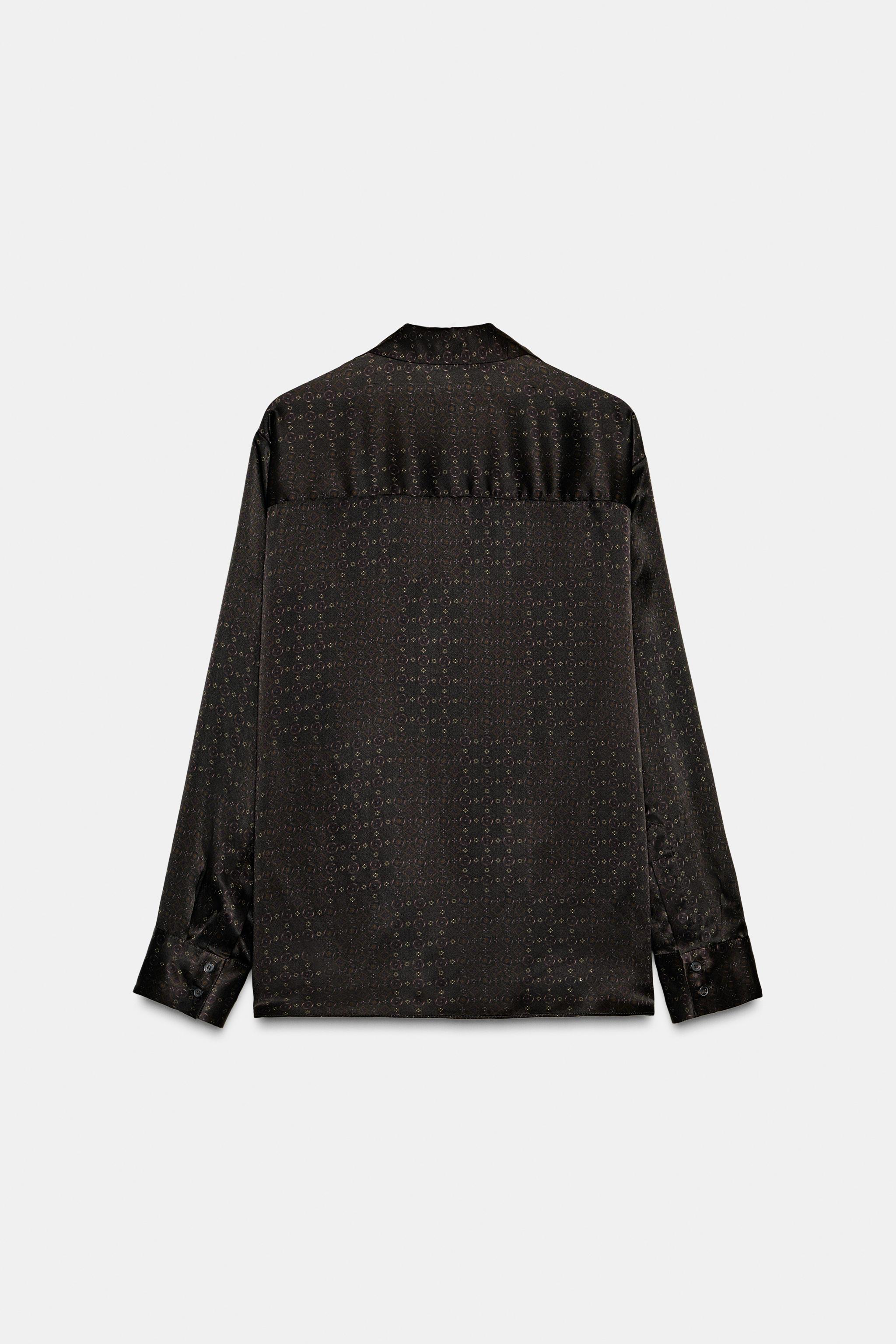 ZW COLLECTION SILK PAJAMA SHIRT