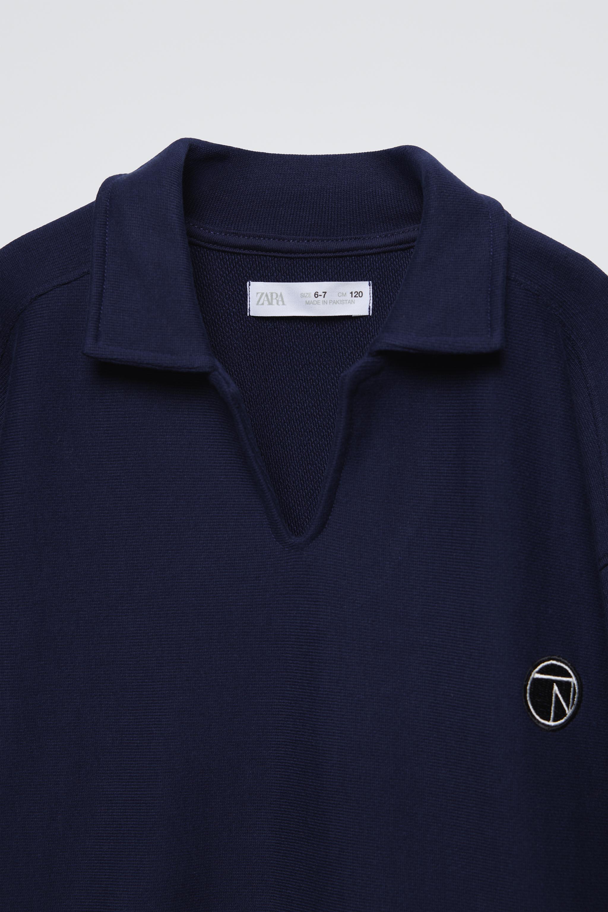 25SS】Handmade Embroidery Polo Shirt / Col：BLU ネイビー系