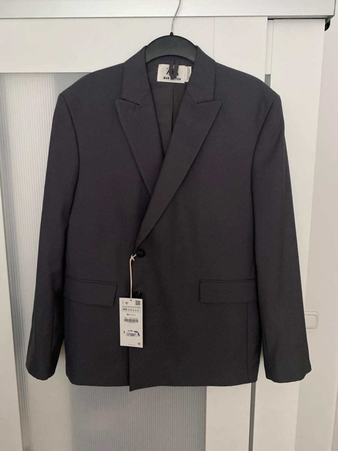 FELT TEXTURE SUIT BLAZER