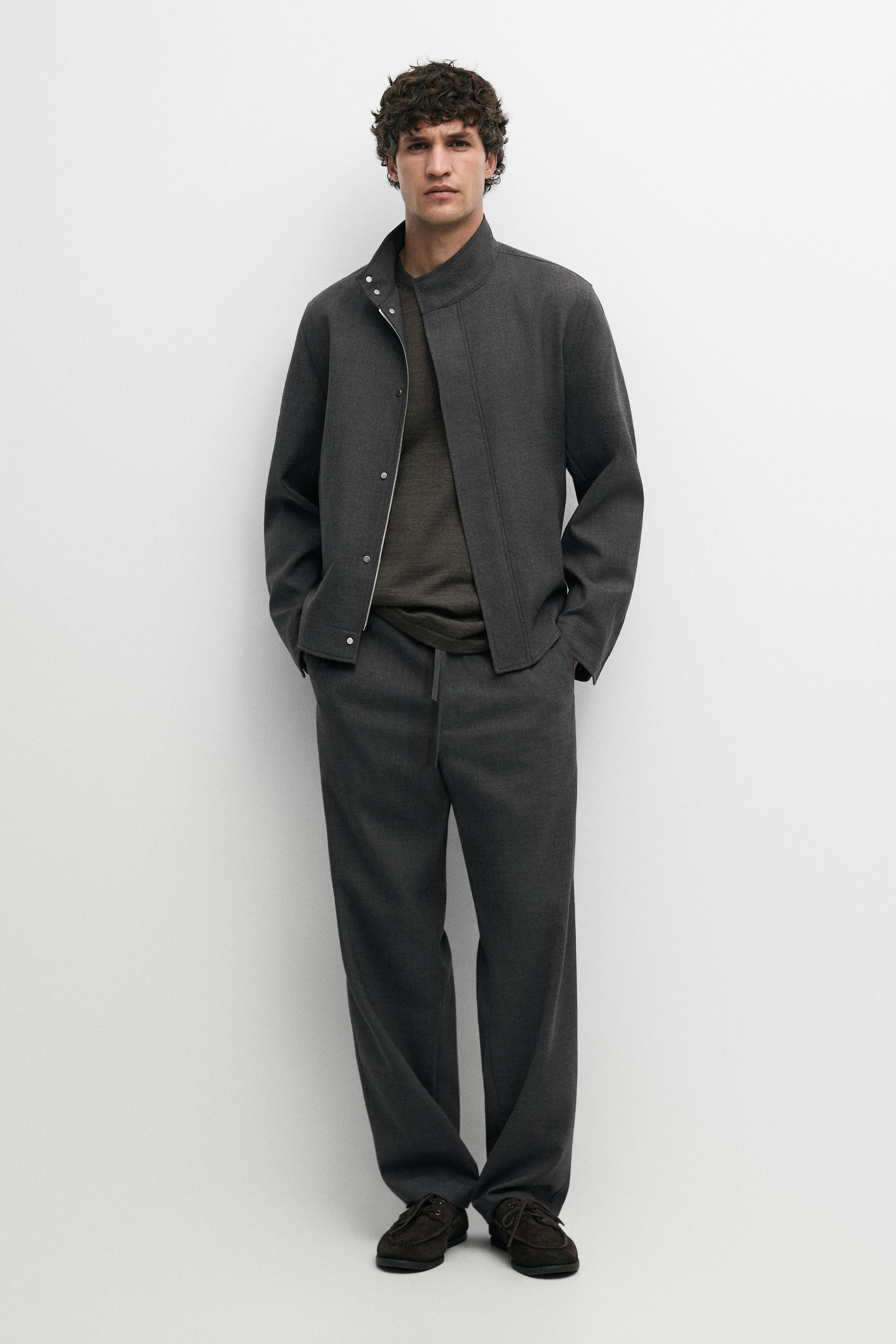 100% wool overshirt — Gray