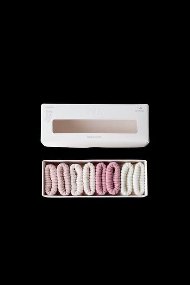 4-PACK OF COLOURED SOCKS - Light pink by Zara - Image 0