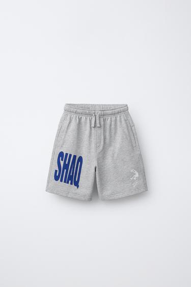 BERMUDY Z TEPLÁKOVINY SHAQ ™ SHAQUIELLE O´NEAL ™ - Šedý jíl od Zara