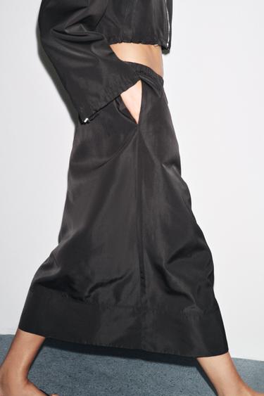 VESTE COURTE ZW COLLECTION - Noir de Zara - Image 4