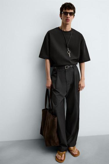 SWEAT INTERLOCK TECHNIQUE - Noir de Zara - Image 4