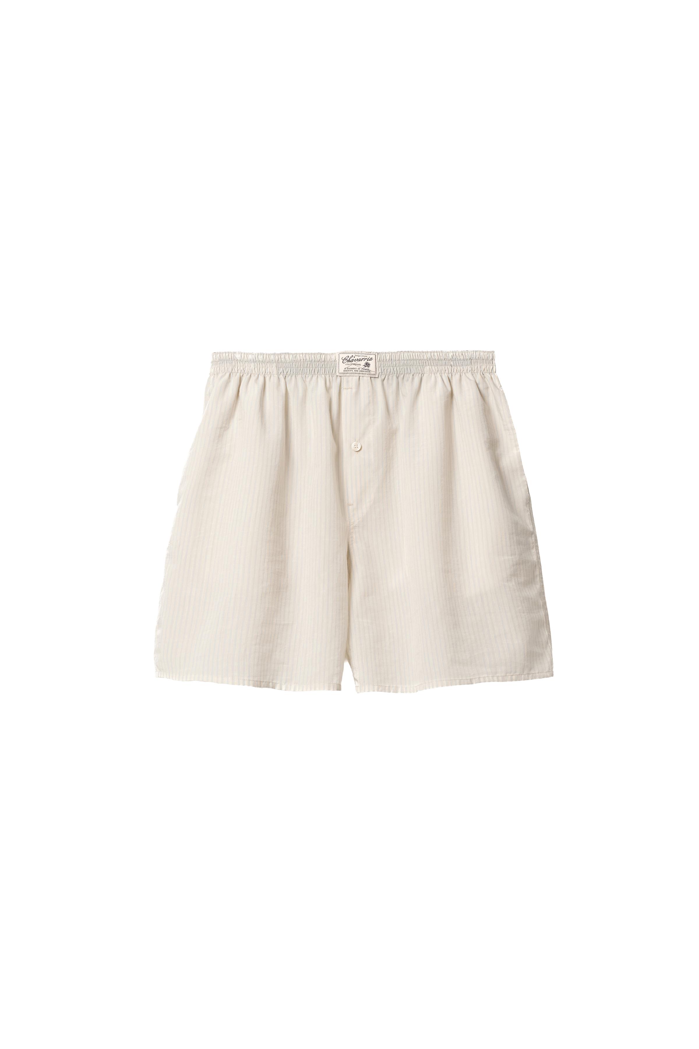 STRIPED BOXERS WILLY CHAVARRIA X ZARA - Ecru | ZARA United States