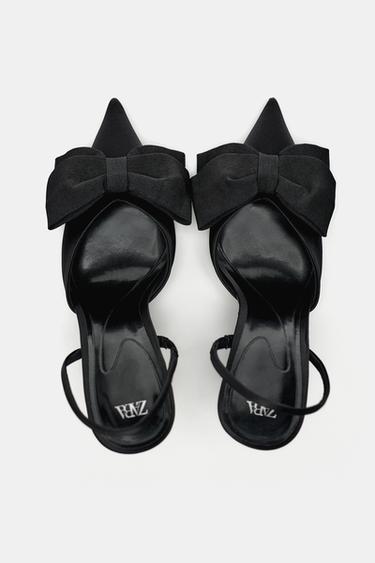 BOW HEEL SHOES - Black by Zara - Image 8
