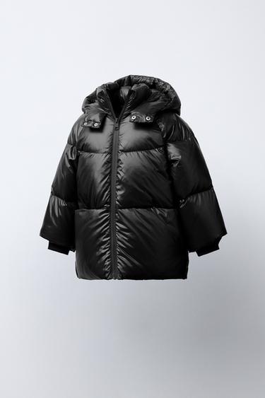 WATER-REPELLENT AND WIND-RESISTANT FEATHER DOWN JACKET - Black by Zara - Image 3