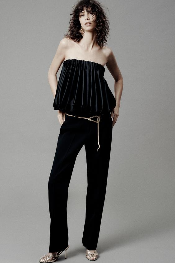 ZW COLLECTION PADDED STRAPLESS TOP