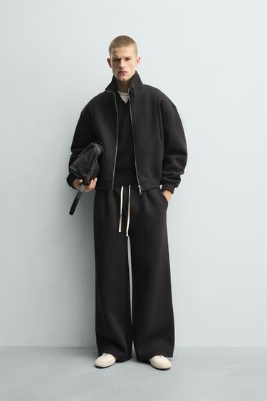 Zara KRATKA TEHNIČKA JAKNA – Crna