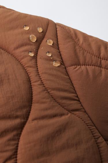 LONG QUILTED ONE-PIECE SUIT - Brick by Zara - Image 4