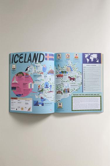 LIVRE ENFANT 50 MAPS OF THE WORLD - Multicolore de Zara - Image 4