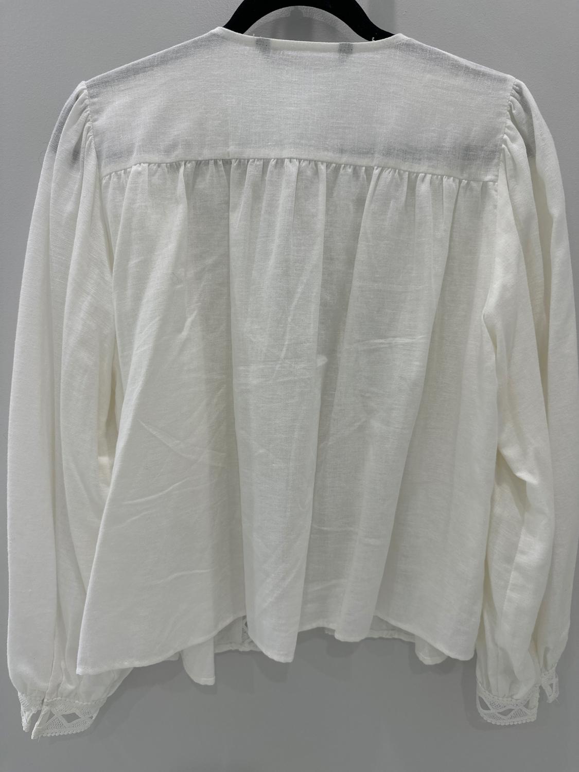BEADED EMBROIDERY OPEN JACKET - Image 3