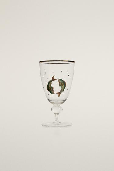 PISCES ZODIAC GLASS | MARISA BERENSON - شفاف الخاص بـ Zara - صورة 0