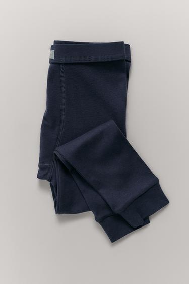 6-14 YEARS/ LONG UNDERPANTS WITH LABEL - Navy blue by Zara