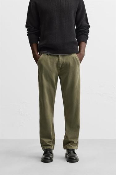 JEANS STRAGIHT FIT - Oliva de Zara