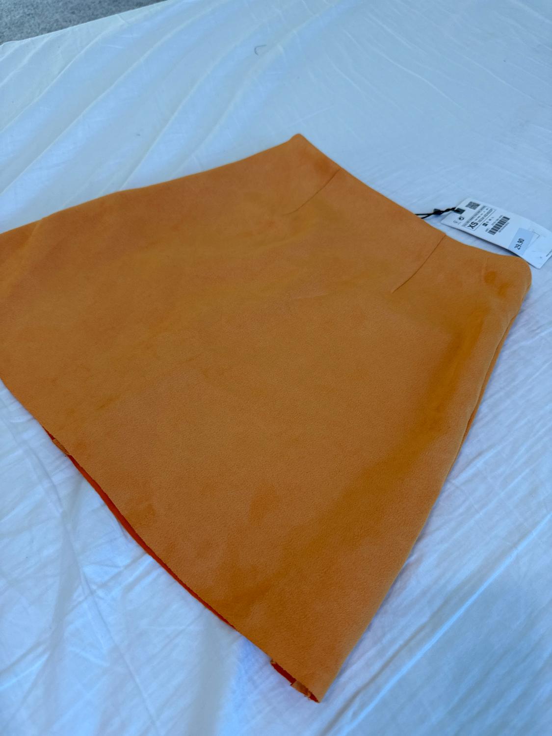 FAUX SUEDE MINI SKIRT - Image 5