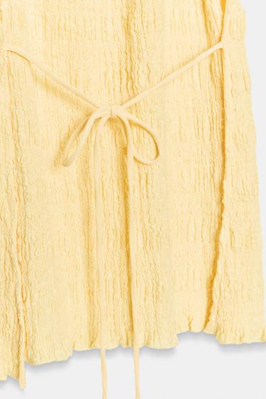 TOP HALTER DOS NU - Jaune clair de Zara - Image 7