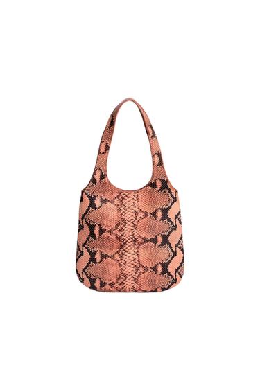 MINI SHOPPER I PRÆGET SKIND LIMITED EDITION - 1-611 fra Zara