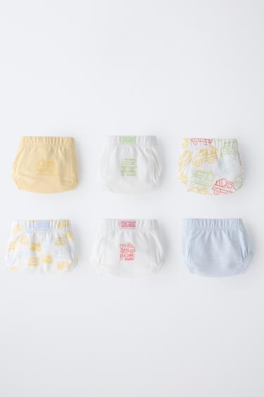 1 1/2-6 ANS/ LOT DE SIX SLIPS VÉHICULES - Multicolore de Zara - Image 4