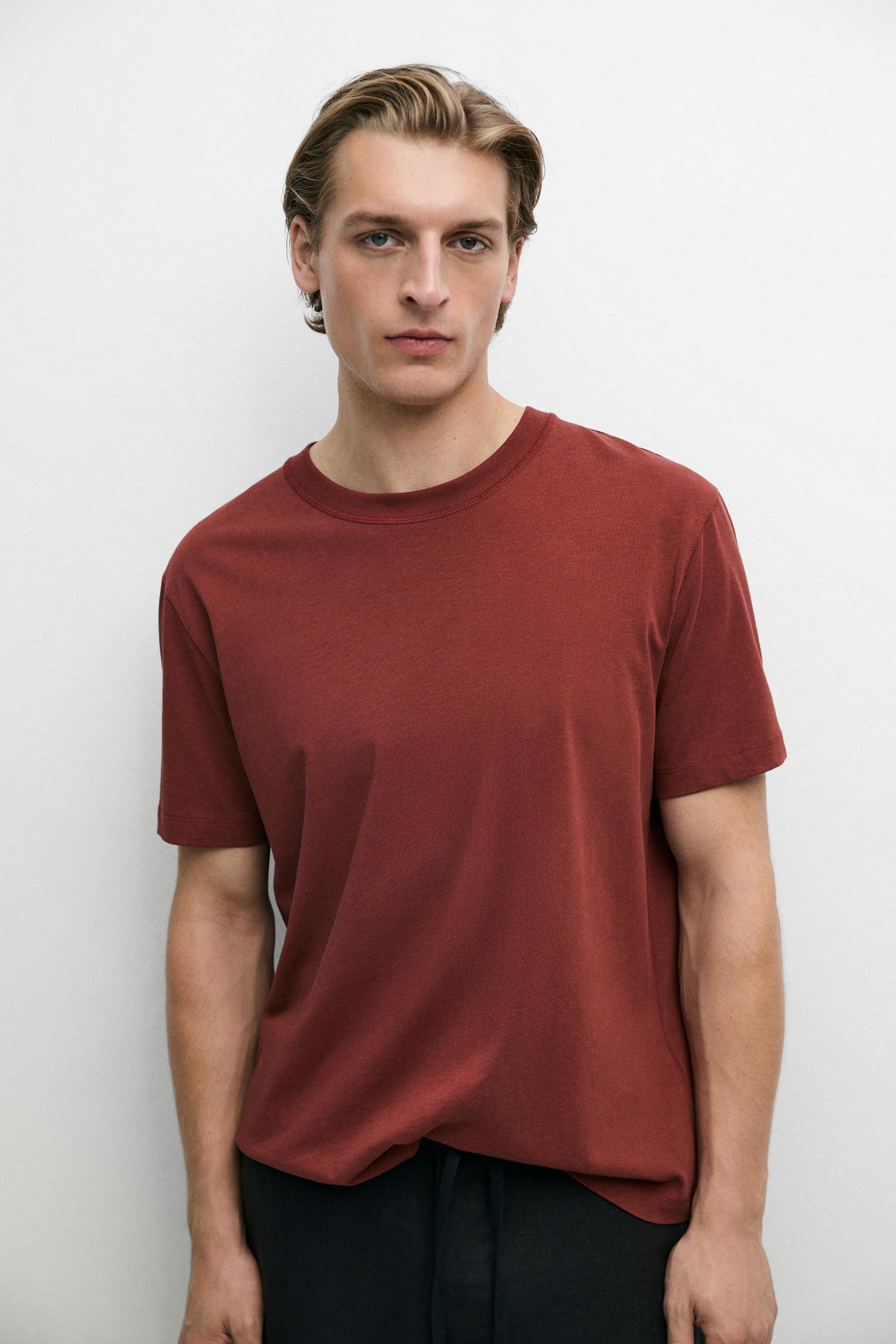 T-shirt manches courtes coton mélangé