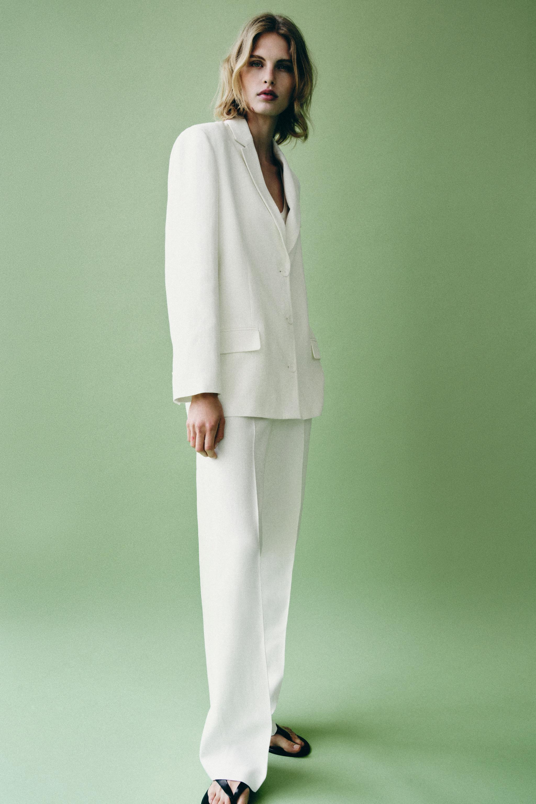 Zara ZW COLLECTION STRAIGHT BLAZER — фото 4