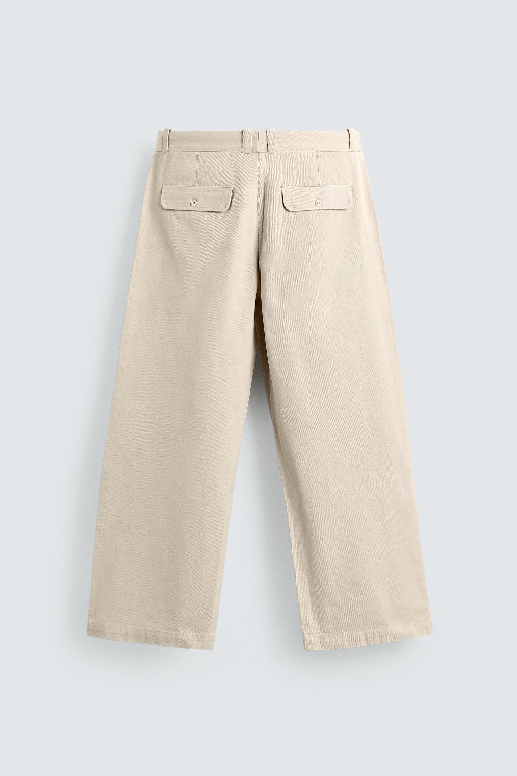 PANTALON CHINO COUPE LARGE