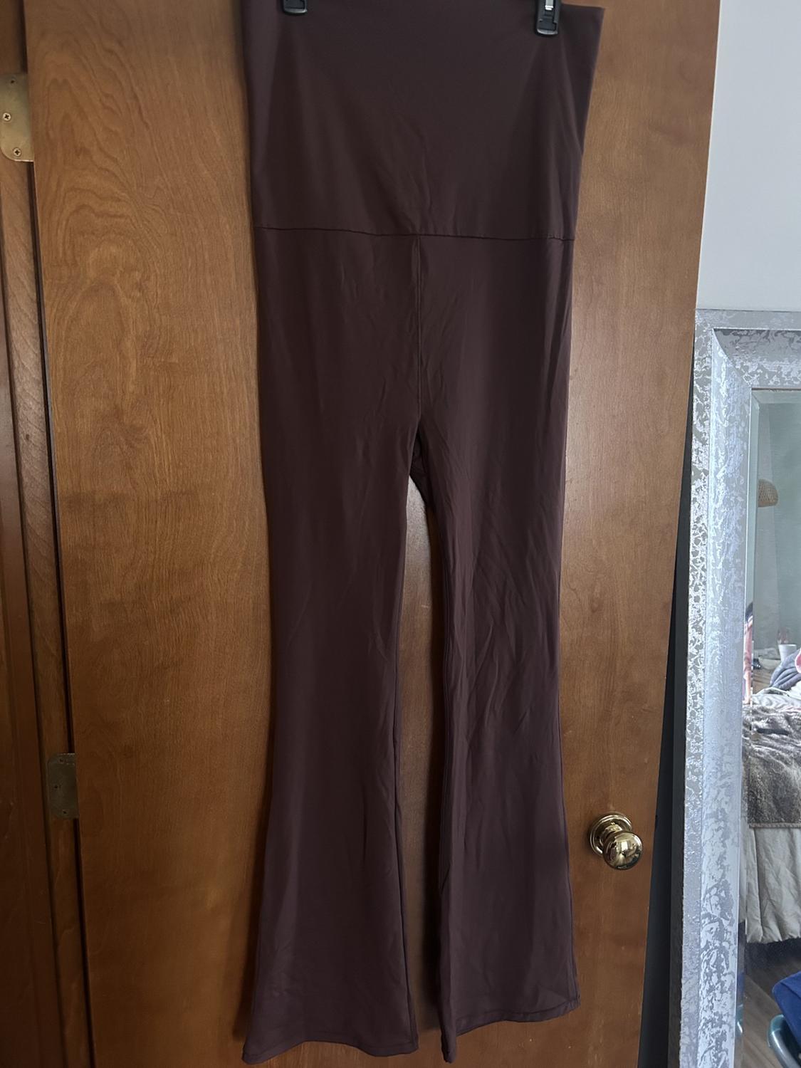 LEGGINGS FLARE POLIAMIDA STRETCH BODYCON - Image 4