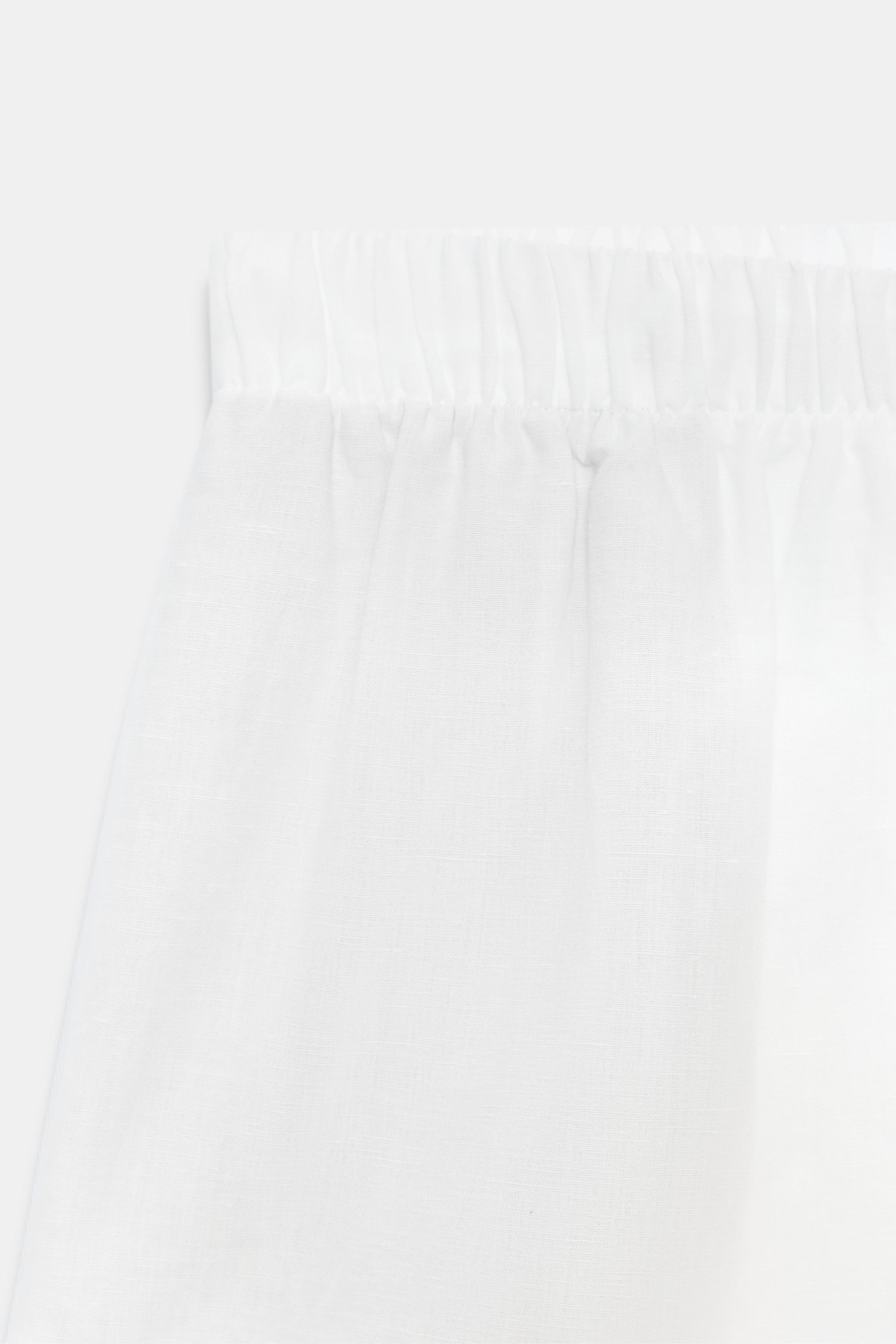 Zara ZW COLLECTION KETEN İŞLEMELİ ŞORT görsel 8