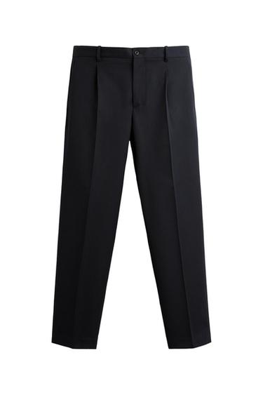 PLEATED TROUSERS