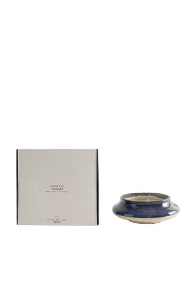 (700 G) BOUGIE PARFUMÉE SUNSET AT LEGZIRA - SABLE/MARRON de Zara