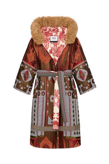 JACQUARD COAT
