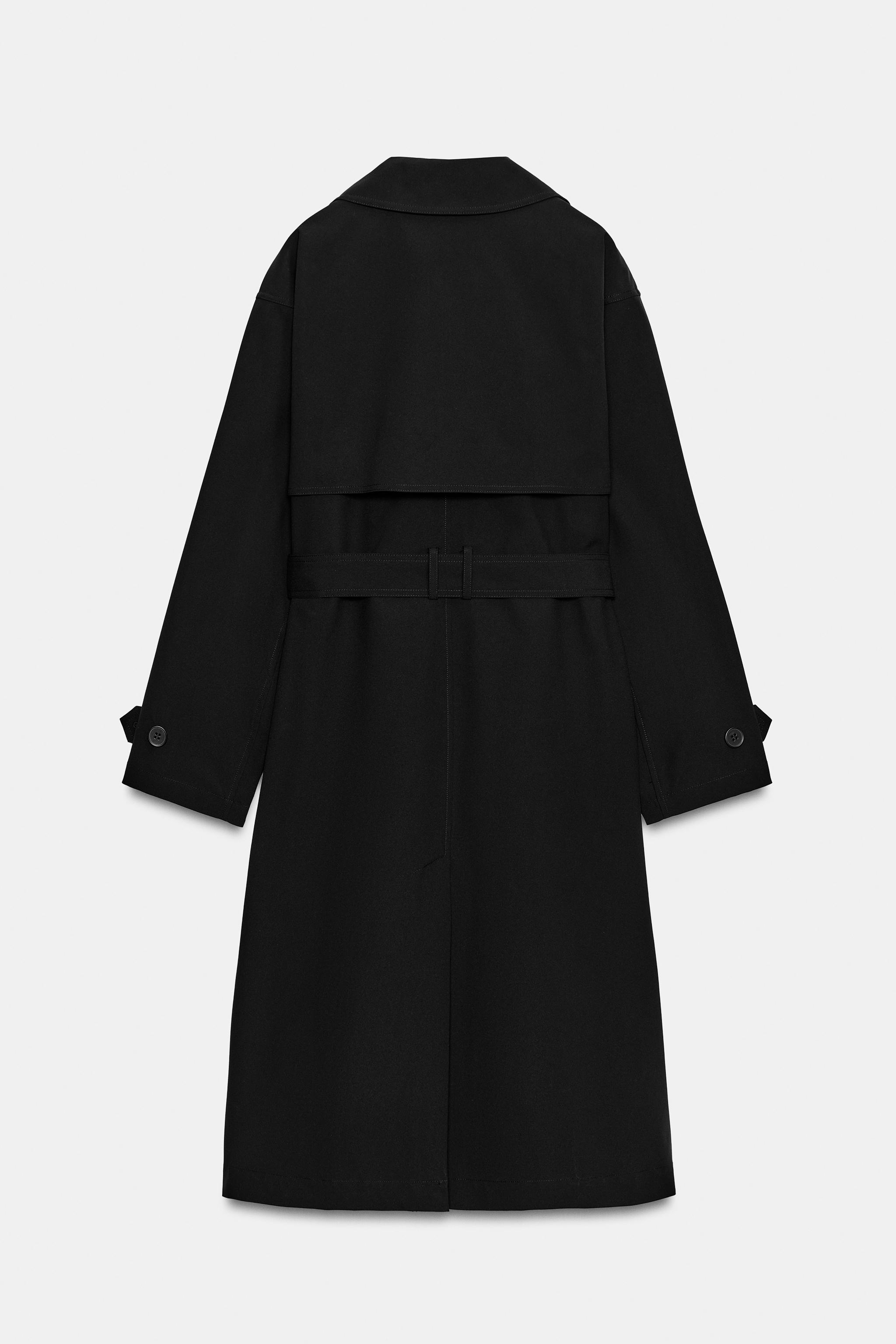WATER-REPELLENT WINDPROOF TRENCH COAT