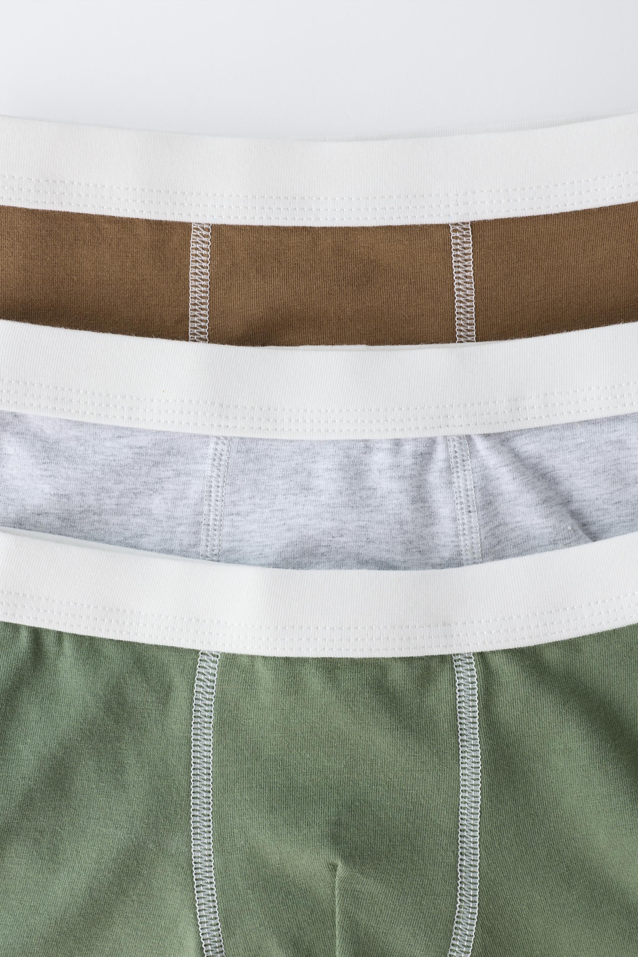 2-6 YEARS/ THREE-PACK OF BOXERS WITH CONTRAST DETAIL