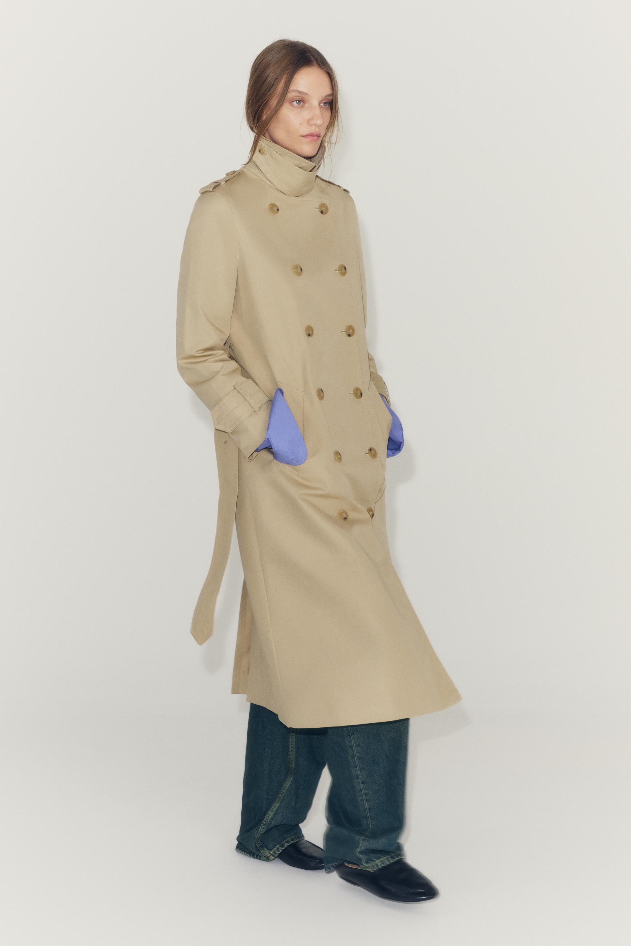 TRENCH CEINTURE DÉPERLANT ZW COLLECTION