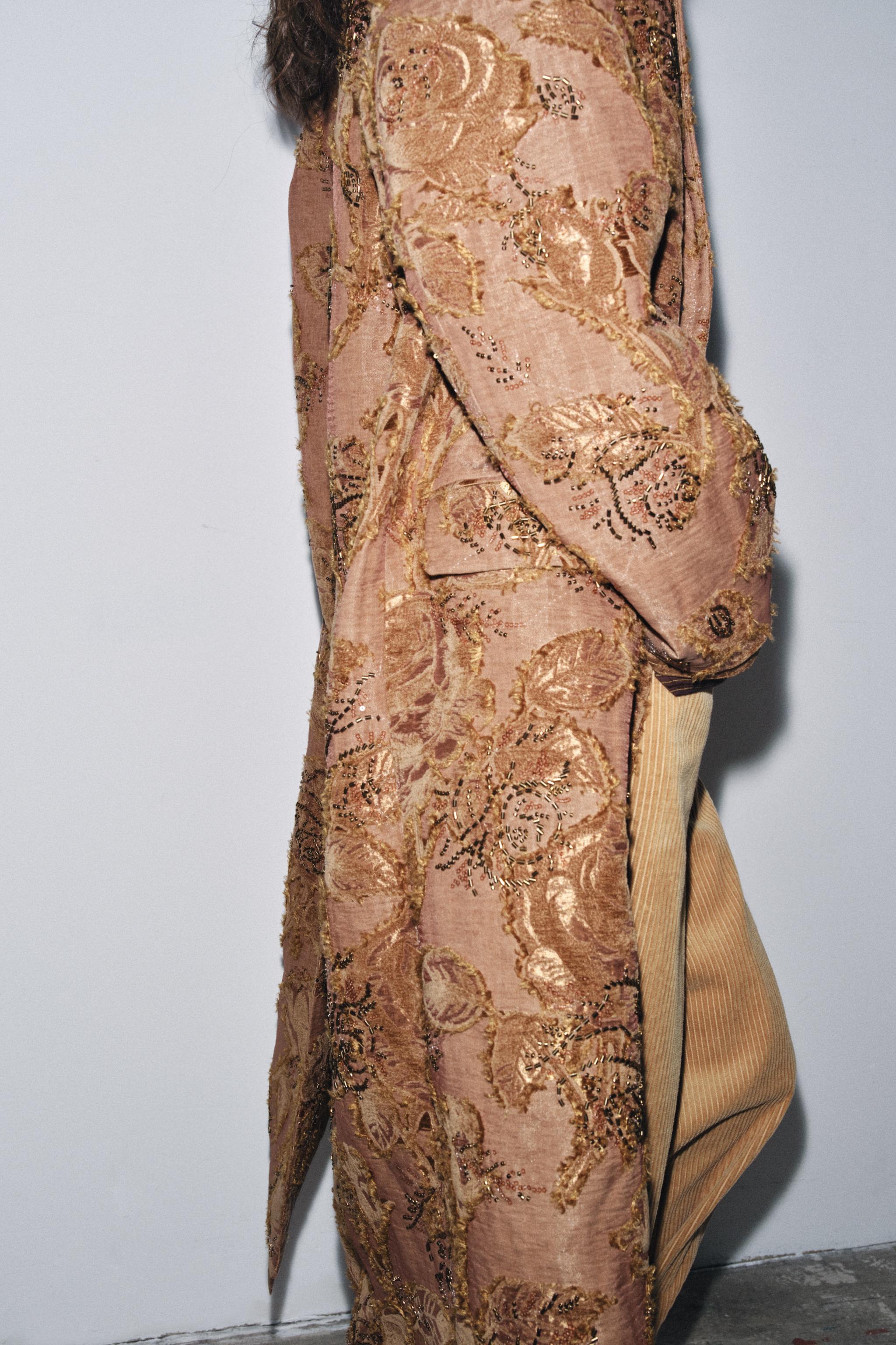 ZW COLLECTION LIMITED EDITION EMBROIDERED LONG COAT