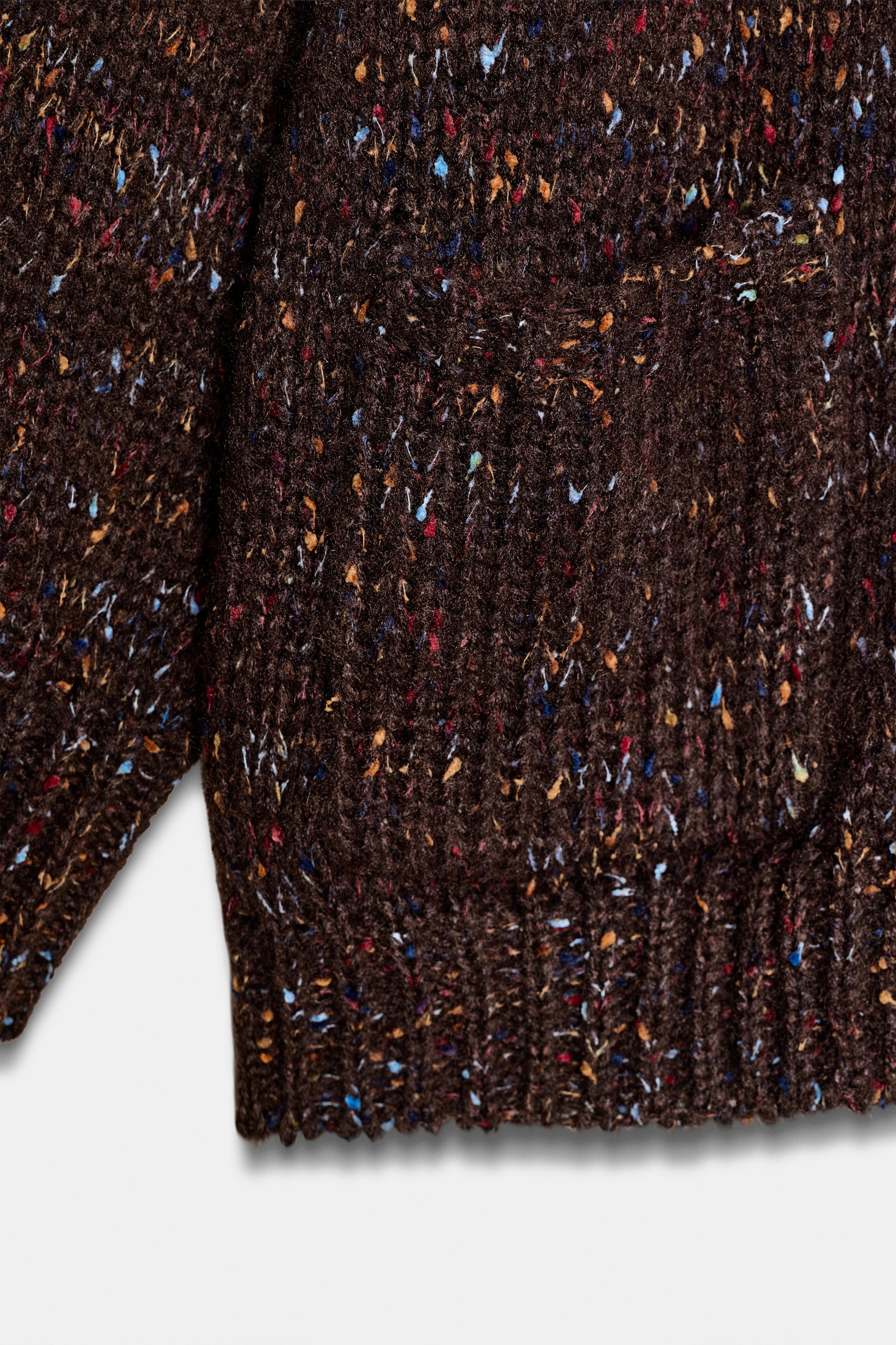 OVERSIZED KNIT PINCHITA CARDIGAN