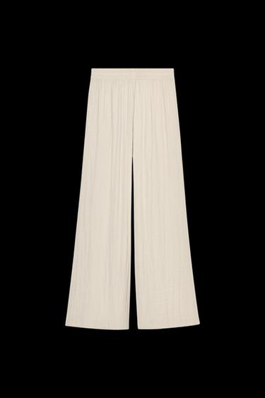 FLIESSENDE WEITE HOSE - Cava von Zara