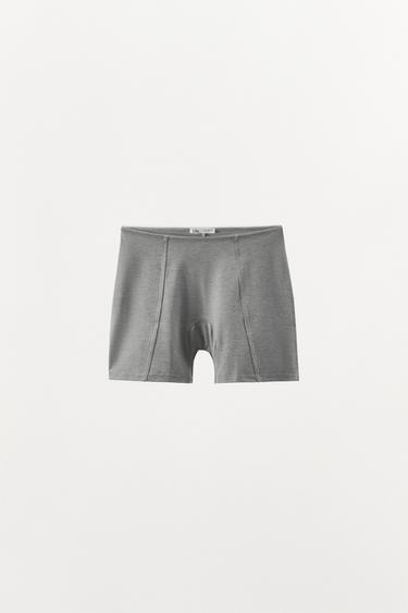 BOKSERSHORTS MODAL BØLGER - grå fra Zara