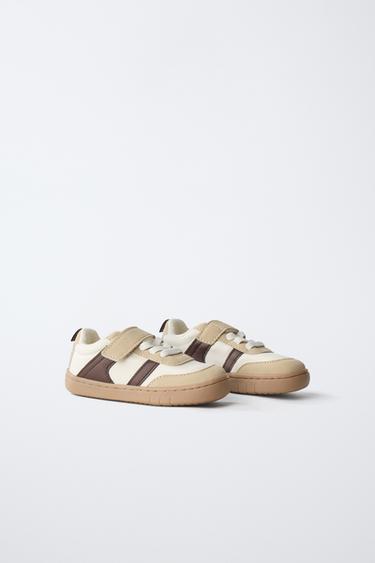 Zaras RETRO BAREFOOT-SNEAKERS - Vit