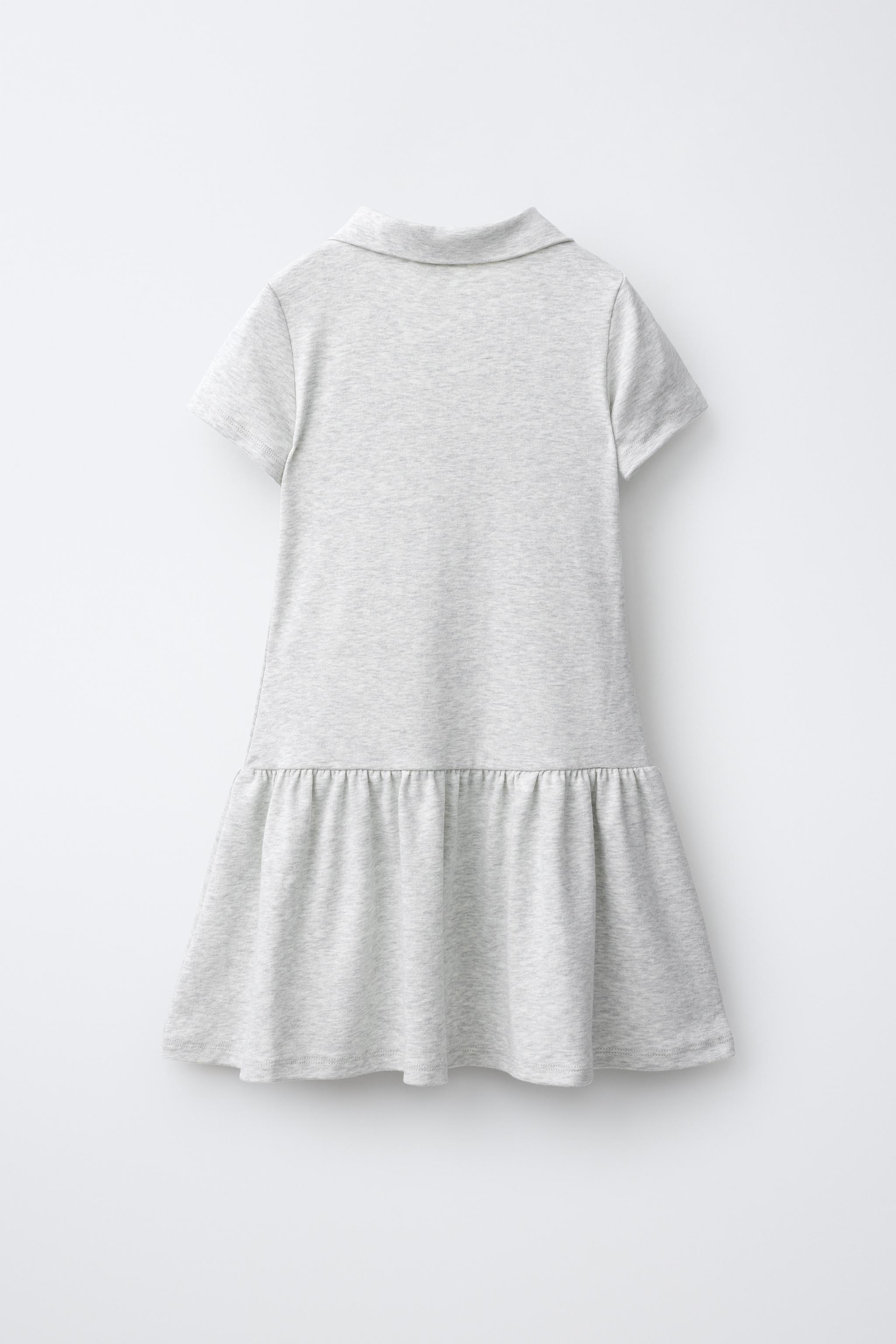 Детские платья Zara BEAR EMBROIDERY POLO DRESS — фото 3