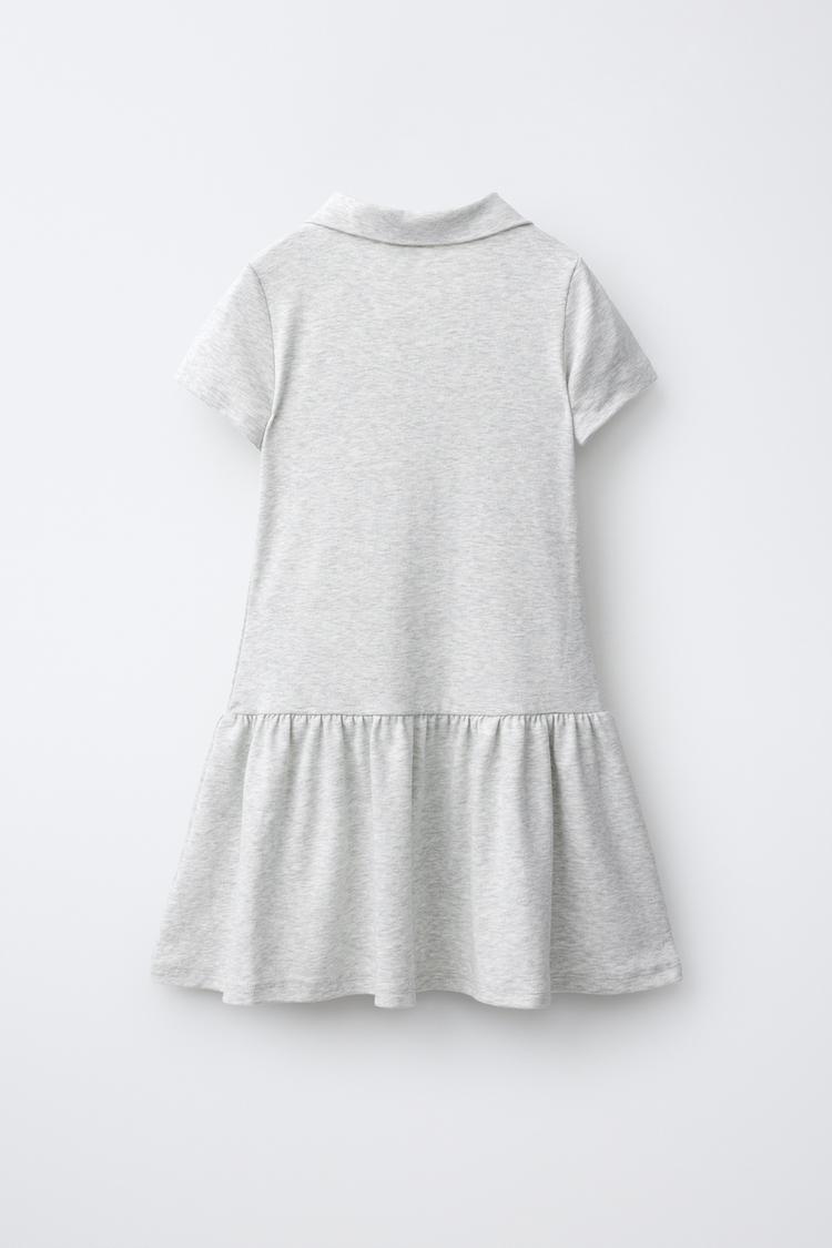 Vestido polo bordado de osito 5