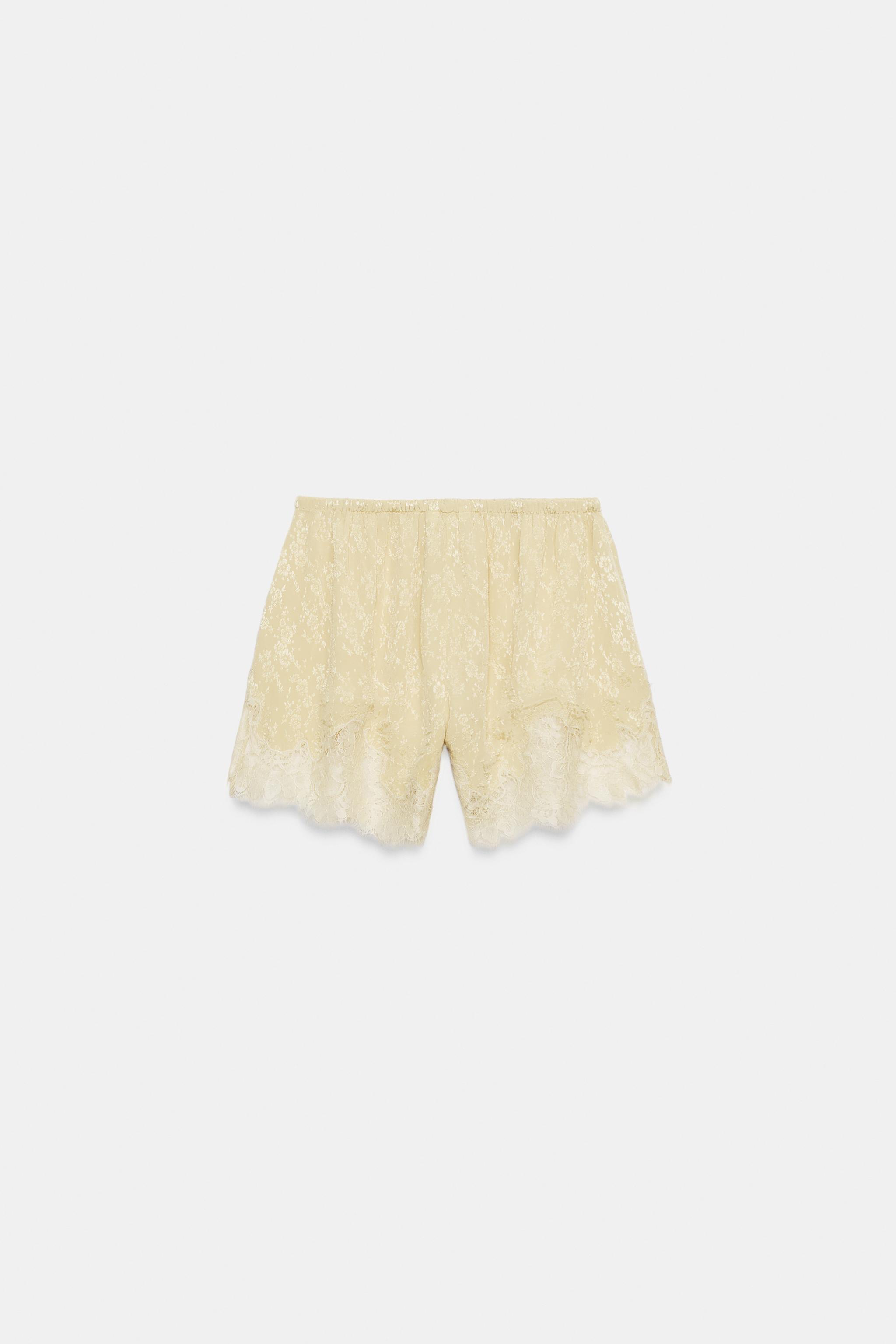 JACQUARD LACE SHORTS ZW COLLECTION