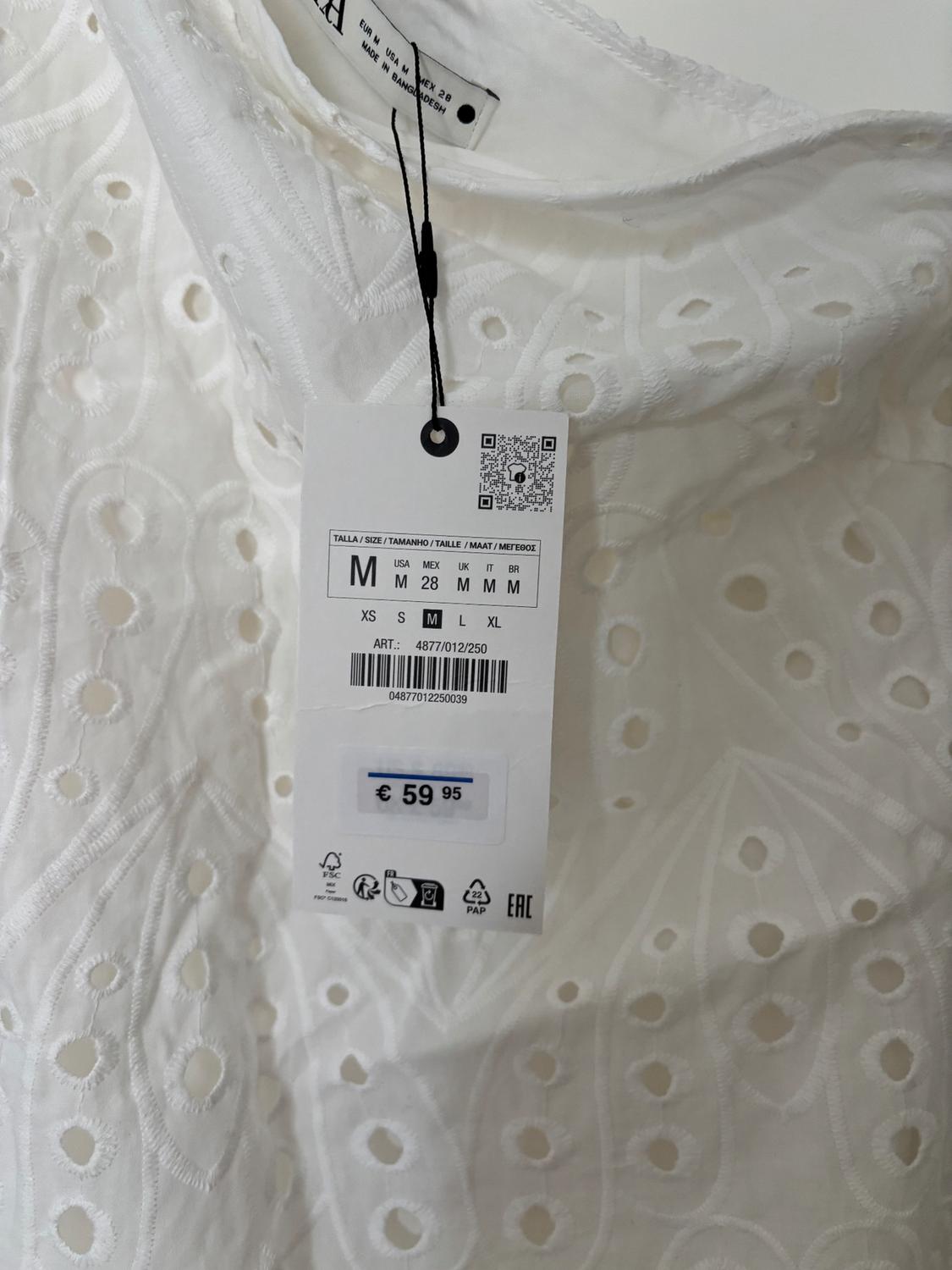 ZW COLLECTION EMBROIDERED ASYMMETRIC DRESS - Image 4