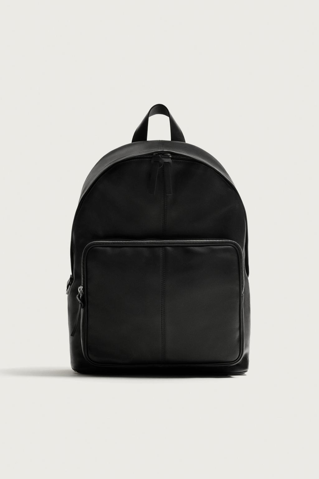 Leather Backpack — Men's