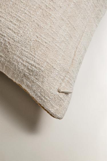 STRIPED CUSHION COVER - Mustard by Zara - Image 3