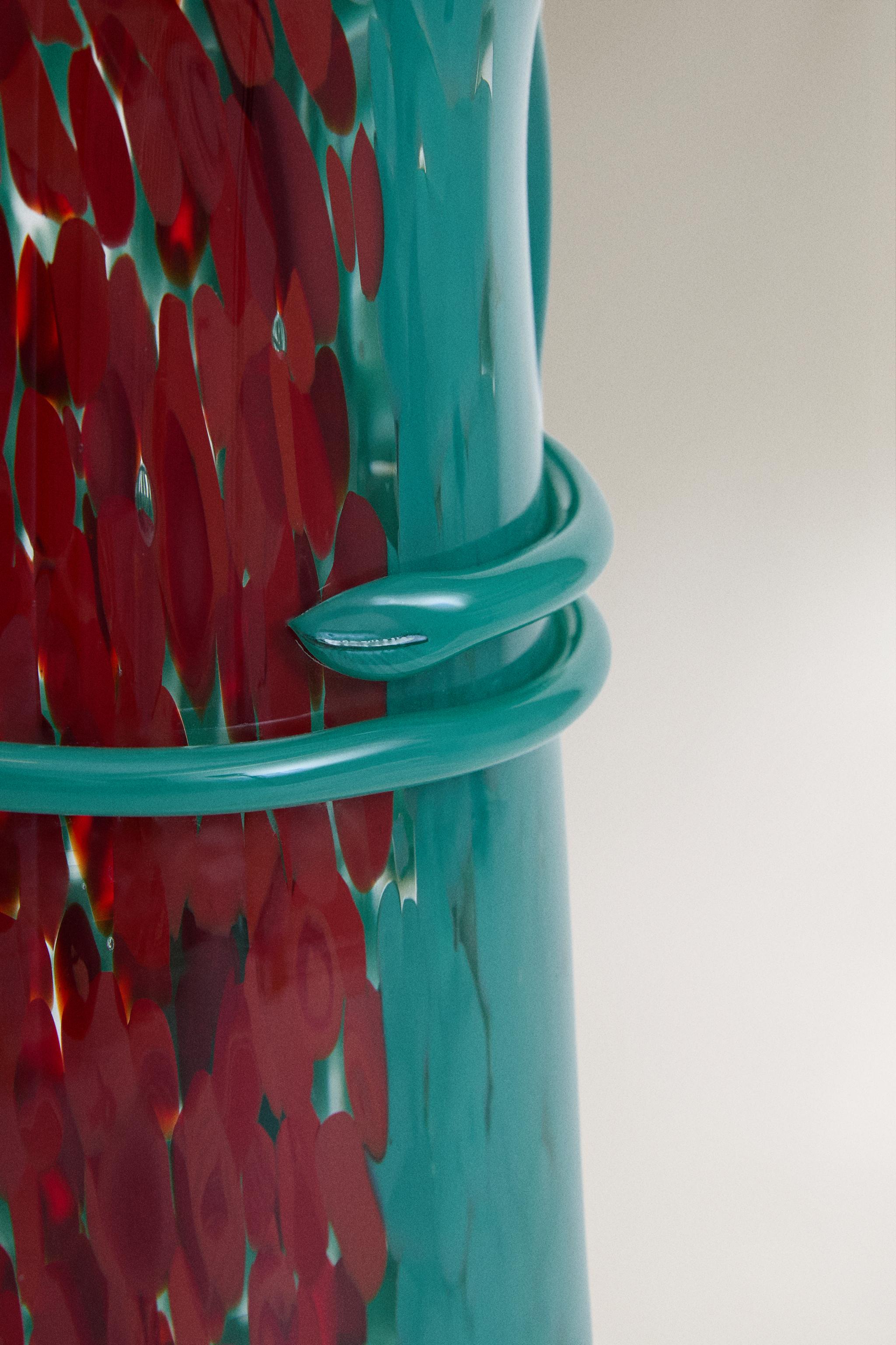 BLOWN GLASS PITCHER | MARISA BERENSON