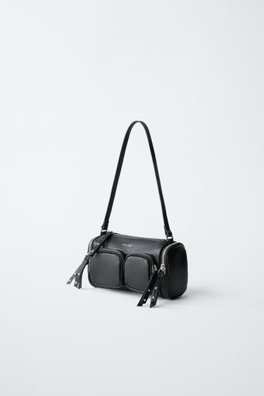 POCKET SHOULDER BAG — Black 2