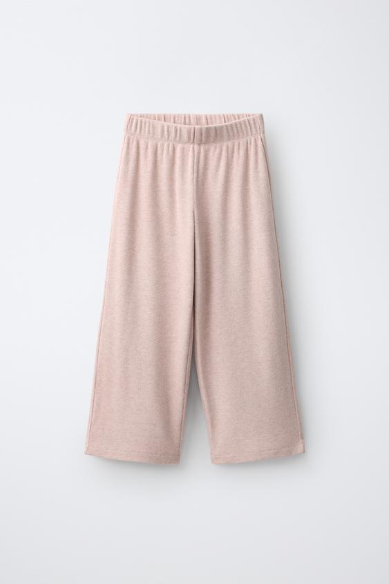 WIDE LEG HOSE SOFT TOUCH - Rosa von Zara - Bild 0